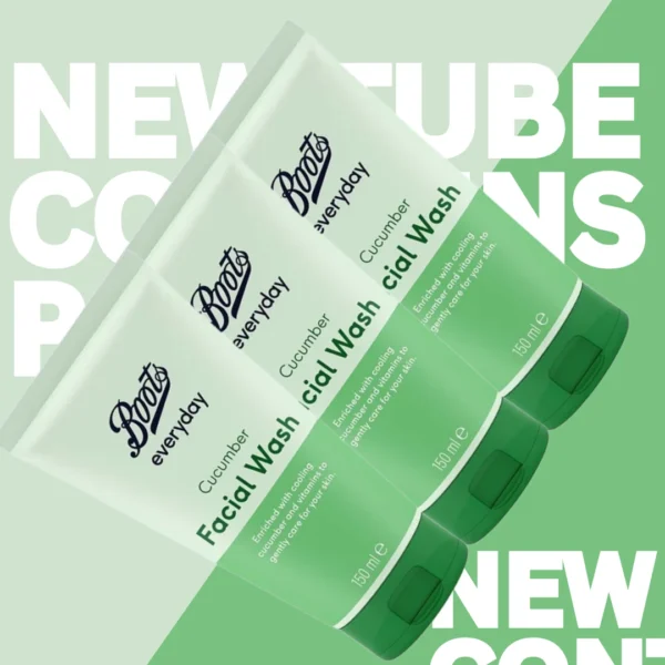 Boots Cucumber Facial Wash 150ml