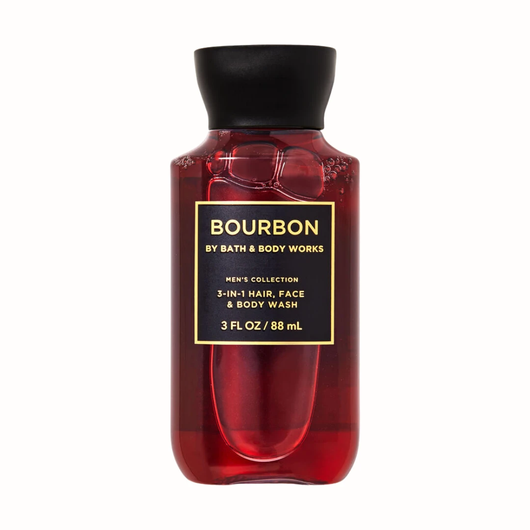 Bourbon 3-in-1 Travel Size Body Wash 88ml