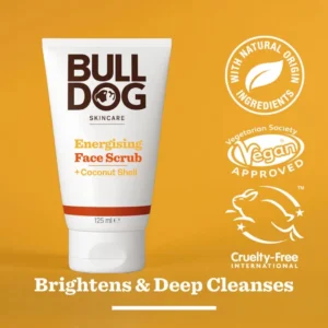 Bull Dog Energising Face Scrub 125ml