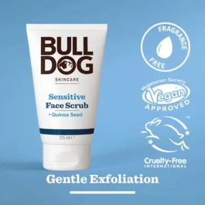 Bull Dog Sensitive Face Scrub 125ml