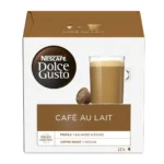 Cafe Au Lait Nescafe Dolce Gusto Coffee Pods (Pack of 12)