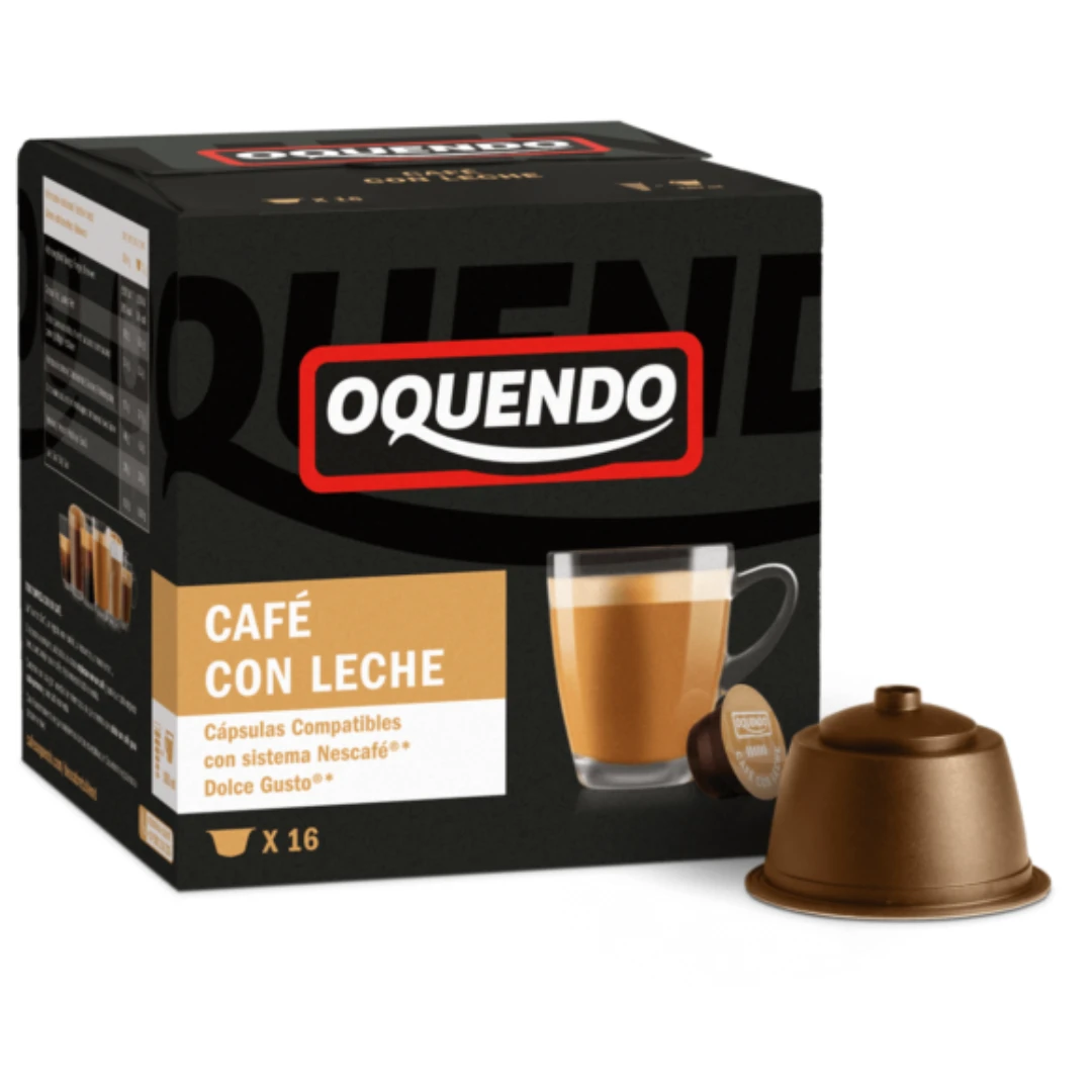 Cafe Con Leche Oquendo Dolce Gusto Coffee Pods