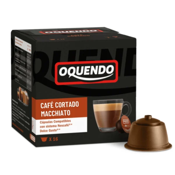 Café Cortado Macchiato Oquendo Dolce Gusto Coffee Pods