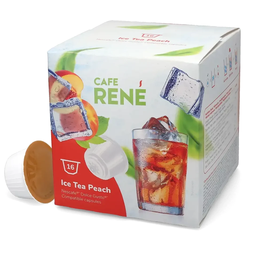 Café Rene Peach Ice Tea Dolce Gusto Pods