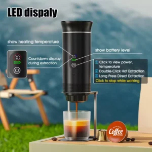 Cafelffe 3 in 1 Portable Espresso Coffee Machine