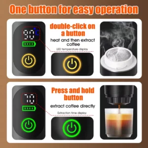 Cafelffe 3 in 1 Portable Espresso Coffee Machine