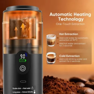 Cafelffe 3 in 1 Portable Espresso Coffee Machine