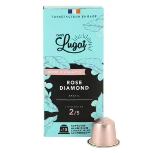 Cafes Lugat Rose Diamond Nespresso Coffee Pods