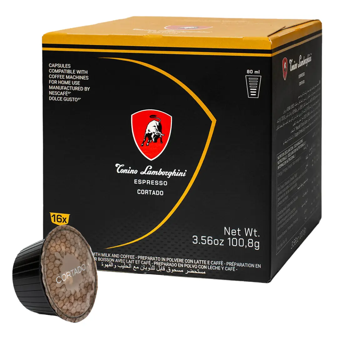 Cappuccino Tonino Lamborghini Dolce Gusto Coffee Pods