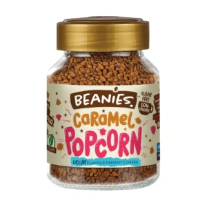 Caramel Popcorn Flavoured Beanies Decaf Coffee 50gm