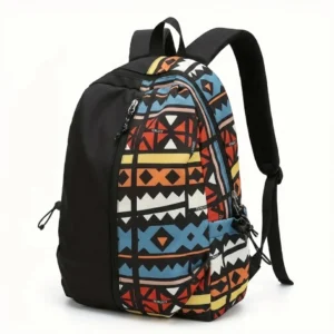 Casual Large Capacity Graffiti Print Backpack
