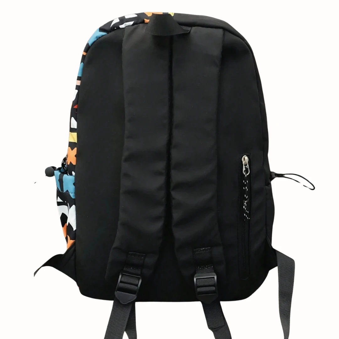 Casual Large Capacity Graffiti Print Backpack
