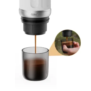 Cerapresso Portable Espresso Machine (Ceramic White)