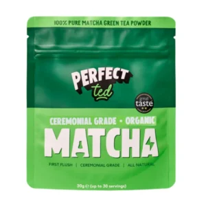 Ceremonial Grade Organic Matcha PerfectTed Green Tea Powder 30g