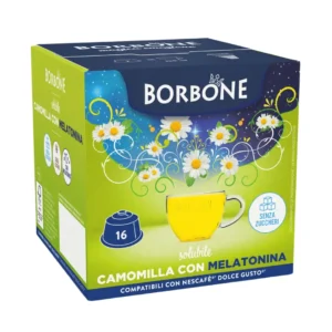 Chamomile with Melatonin Caffe Borbone Dolce Gusto Coffee Pods