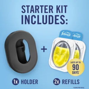 Citrus Fresh Febreze Bin Freshener Starter Kit