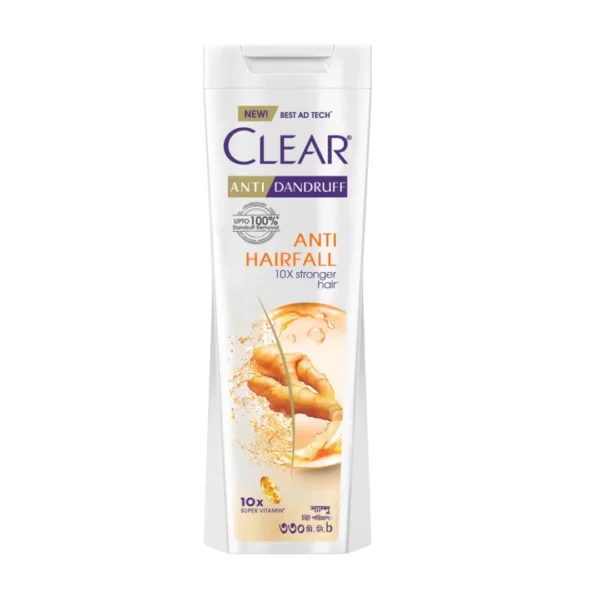 Clear Shampoo Anti Hairfall Anti Dandruff 330ml