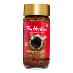 Colombian Tim Hortons Medium Roast Instant Coffee 100g