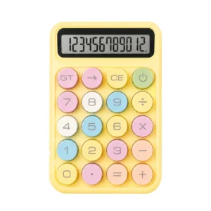 Colorful Calculator (Yellow)