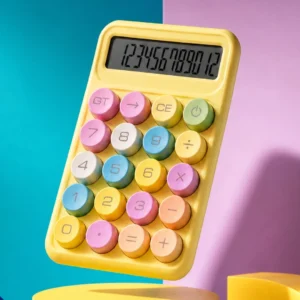 Colorful Calculator (Yellow)