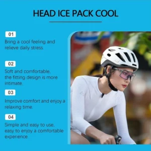 Cool and Soothing Helmet Gel Ice Pack