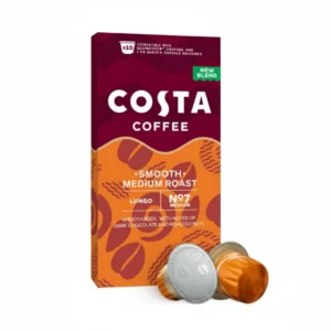 Costa Smooth Medium Roast Nespresso Coffee Pods