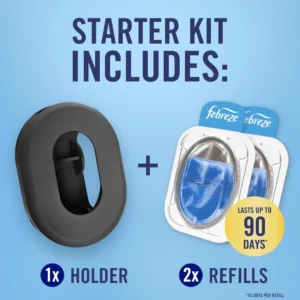 Cotton Fresh Febreze Bin Freshener Starter Kit