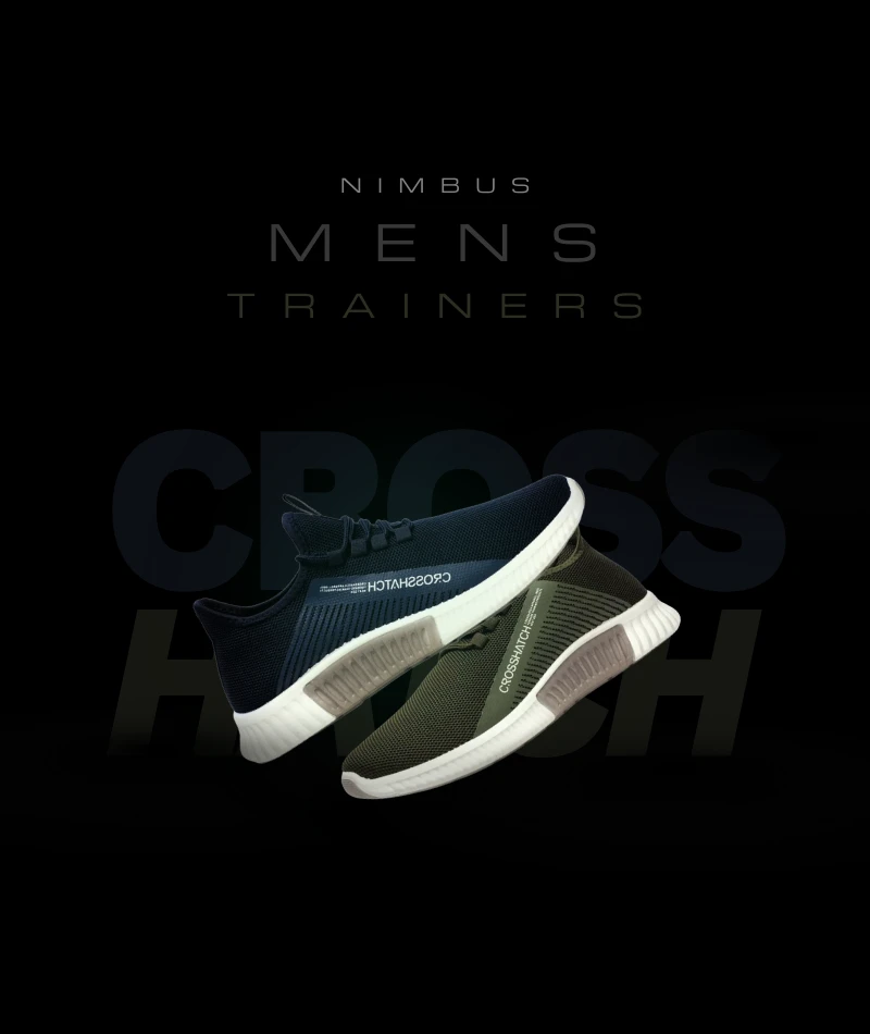 Crosshatch Nimbus Mens Trainers