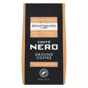 Decaffeinated Classico Caffe Nero Medium Roast Ground Coffee 200g