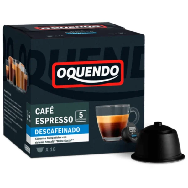 Decaffeinated Espresso Dolce Gusto Coffee Pods