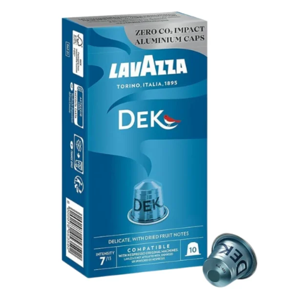 Dek Lavazza Nespresso Coffee Capsules