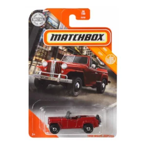 DieCast Matchbox 1948 Willys Jeepster, [red] City 38100