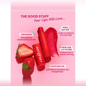 Dot & Key Strawberry Red Hydrating Lip Balm SPF 50+ 4.5g