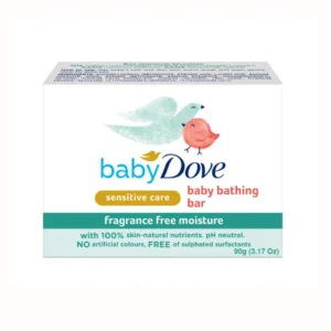 Dove Baby Bathing Bar Fragrance Free Moisure 90g