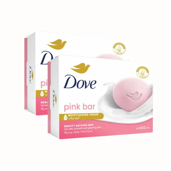 Dove Beauty Bar Pink 135g (Bundle Of- 2)