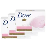 Dove Beauty Bar Pink 90g (Bundle Of 3)