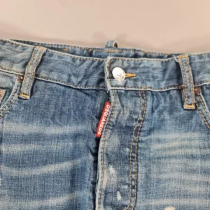 Dsquared2 Men's Grey Distressed Biker Jeans W30 L26