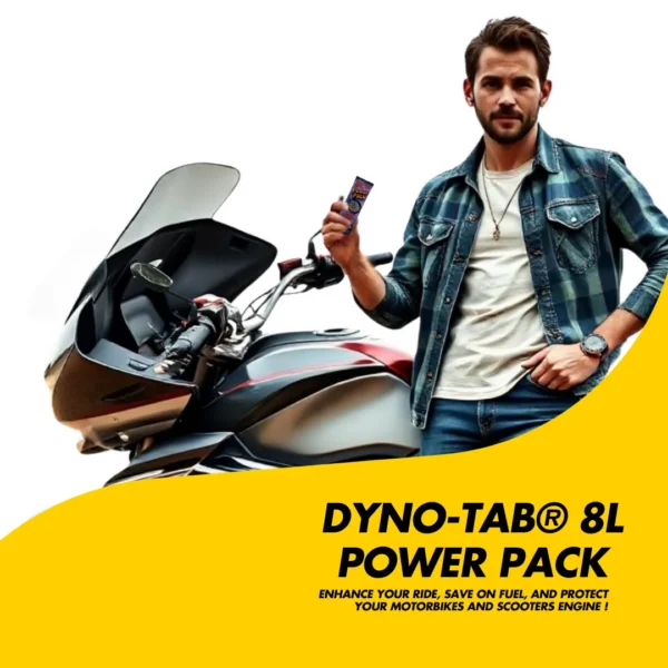 Dyno-tab® 8L Power Pack – for Motorbikes and Scooters