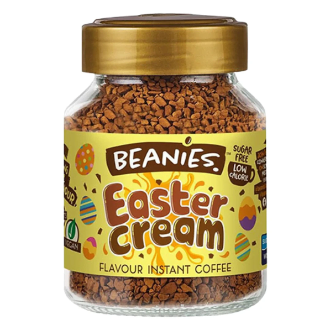 Easter Cream Flavoured Beanies Instant Coffee 50g