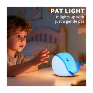 Egogo Whale Silicone Night Lamp