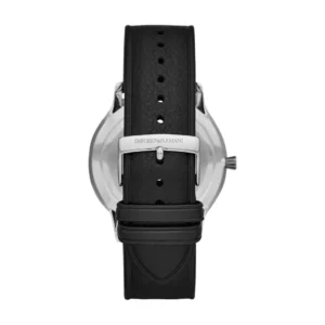 Emporio Armani Black Leather Watch AR11210