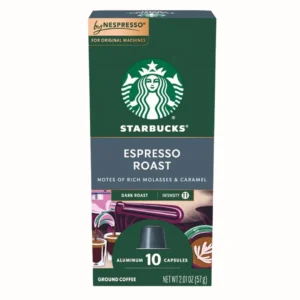Espresso Roast Starbucks Nespresso Coffee Capsules