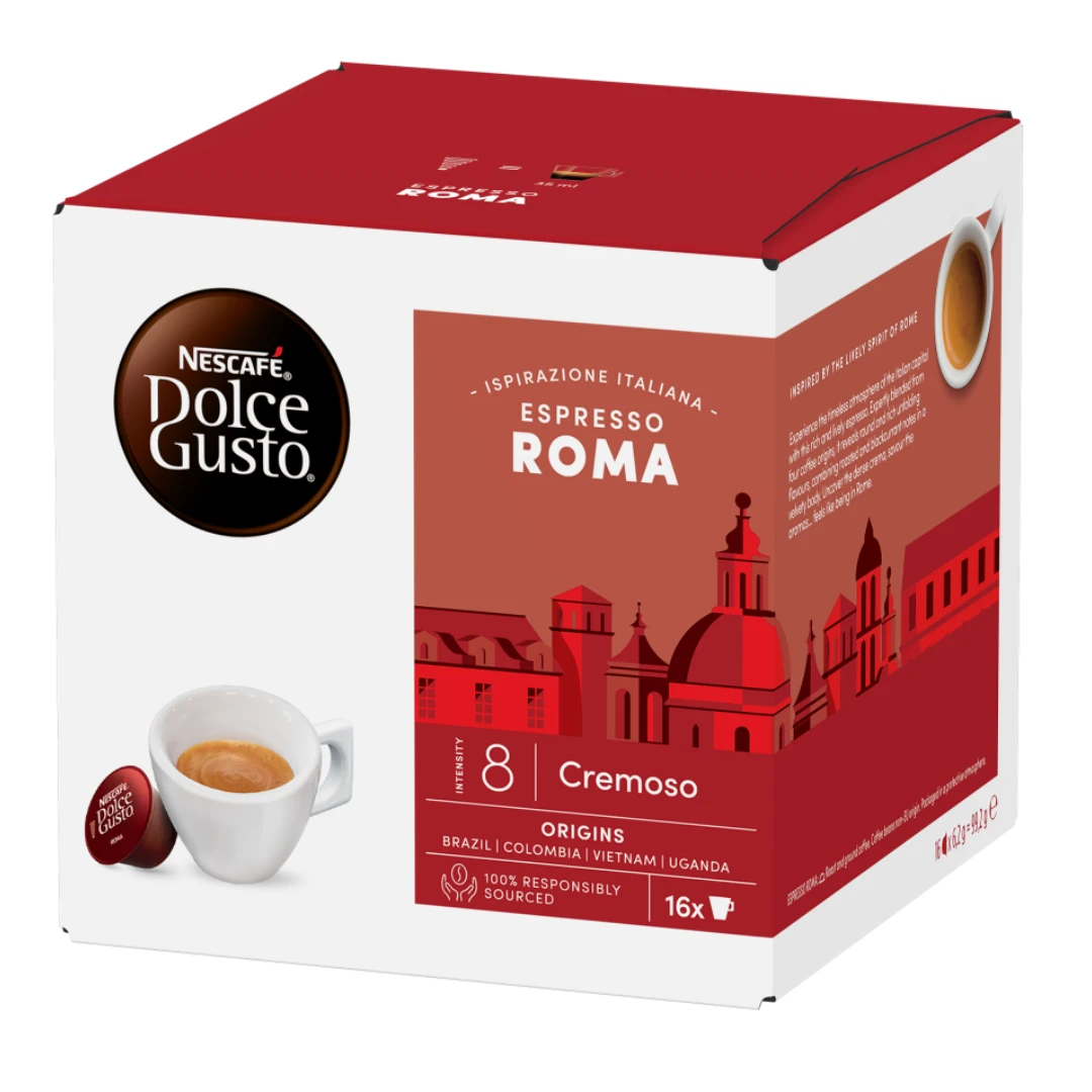 Espresso Roma Nescafe Dolce Gusto Coffee Pods
