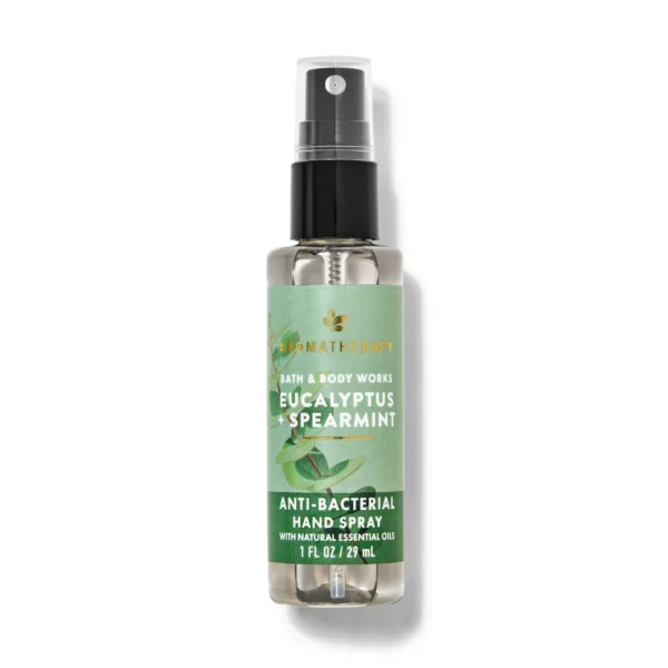 Eucalyptus Spearmint Anti-Bacterial Hand Sanitizer Spray 29ml