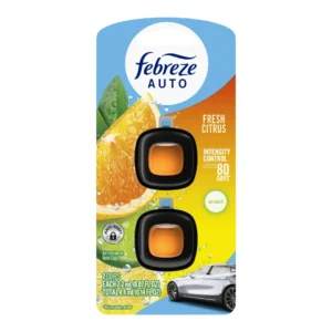 Febreze Auto Air Freshener Vent Clip Fresh Citrus Scent