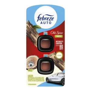 Febreze Auto Air Freshener Vent Clip Old Spice Timber Scent (Sinlge Clip)