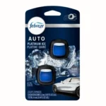 Febreze Auto Air Freshener Vent Clip Platinum Ice Scent