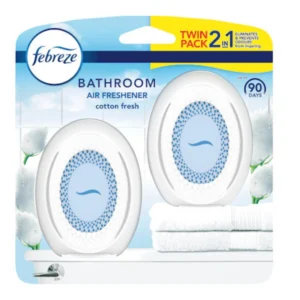 Febreze Bathroom Air Freshener Cotton Fresh (Pack of 2)