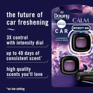 Febreze Car Air Freshener Vent Clip Lavender & Vanilla Bean Scent