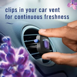 Febreze Car Air Freshener Vent Clip Lavender & Vanilla Bean Scent